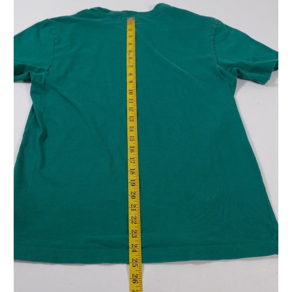 Nike T-Shirt Mens Small Green The Nike Tee Short Sleeve Embroidered Swoosh Logo